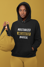 Load image into Gallery viewer, Moisturized, Melanated, Magical: Hoodie or Crew Neck
